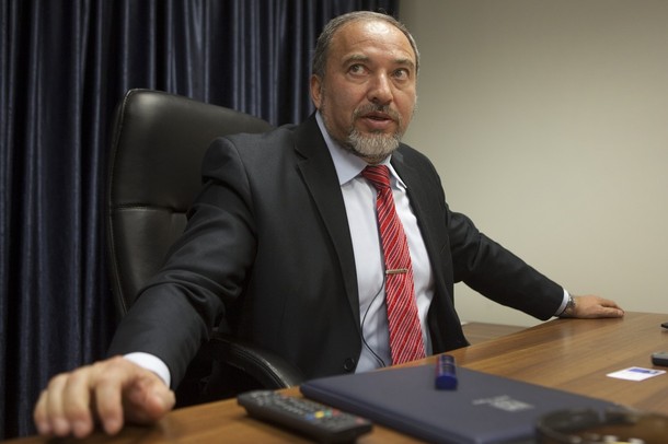 Israeli Foreign Minister Avigdor Lieberm