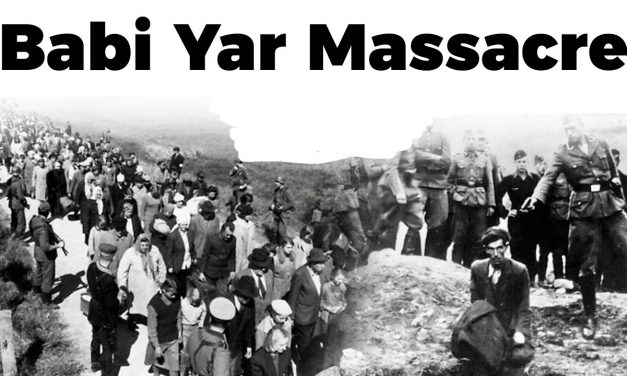 Yom Kippour  coïncide CETTE ANNÉE avec le 79e anniversaire du massacre du camp Babi Yar, 33 000 juifs sont tués en deux jours