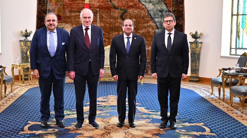 Egypte: le Président Abdel Fattah El-Sisi rencontre le chef  d’un puissant lobby juif mondial